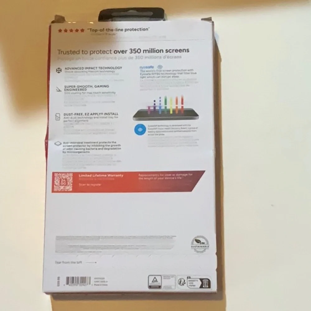 ZAGG Screen Protector for iPhone 15 Pro Max